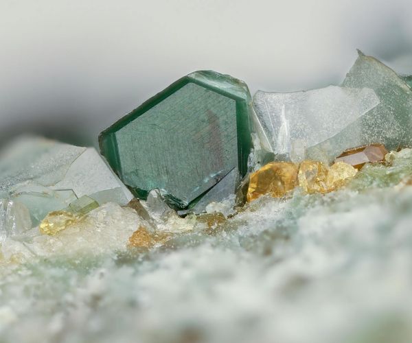 Abstract crystal representing mental clarity